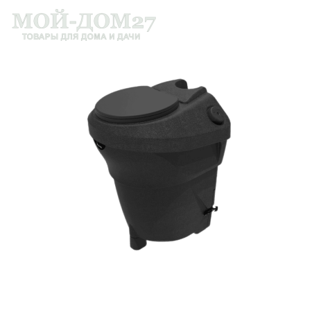 Компостный туалет Rostok 230 (черный гранит) | Мой-Дом27 | Стационарный компостный биотуалет цвета черный гранит емкостью накопительного бака 230 л. Этого хватит на весь дачный сезон.
Особенность является удобное опорожнение через дверцу снаружи помещения. Уборные отходы после полного цикла компостирования представляют собой ценное удобрение для почвы.